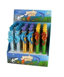 BOL&Iacute;GRAFO PEZ JUMBO EN EXPOSITOR (24 uds.)