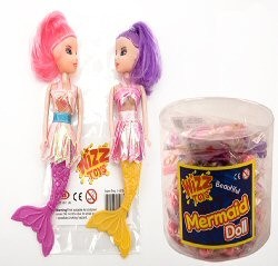 Muñeca de Sirena en Tubo (36 uds.)
