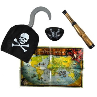 Set de juego de piratas de 4 piezas (24 uds.)