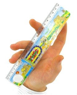 Regla con Juego de Paciencia (60 uds.)