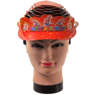 6 GORROS DE CUMPLEAÑOS ESPIRAL EN BOLSA (6 uds.)