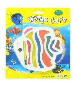 Set de Pintura de Acuarela - Modelo Pez en Tarjeta (12 uds.)