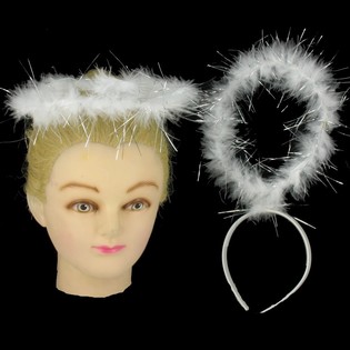 DIADEMA CON AURÉOLA (12 uds.)