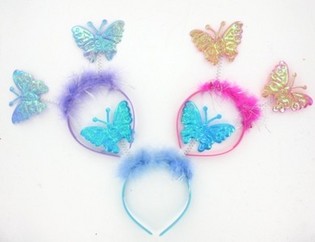 Diadema con Mariposas (12 uds.)