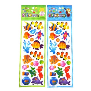 Hojas de Pegatinas de Peces (50 uds.)