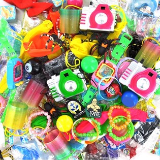 Bolsa de Juguetes Variados para T&oacute;mbola (144 uds.)