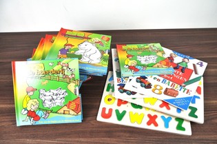 LOTE DE LIBROS INFANTILES Y PUZZLES VARIADOS (16 uds.)