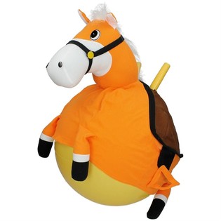 Pelota Saltarina de Caballo Jolly Jumper - Naranja (45 cm)