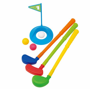 Set de golf de lujo de 9 piezas para niños (5 uds.)