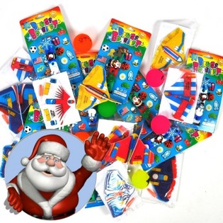 MEGA MIX DE ARTÍCULOS PARA CAJA SORPRESA DE NAVIDAD (200 uds.)