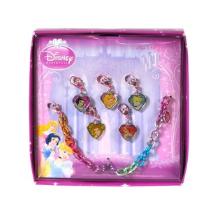 Pulsera con Dijes de Princesas Disney 15 cm (9 uds.)