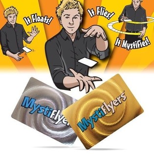 MYSTIFLYERS / TRUCO DE MAGIA DE LA CARTA FLOTANTE (10 uds.)