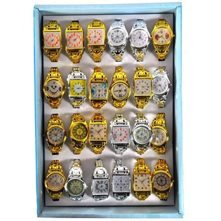 Relojes de juguete 3D en expositor (24 uds.)
