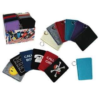Fundas de móvil con llavero en expositor (48 uds.)