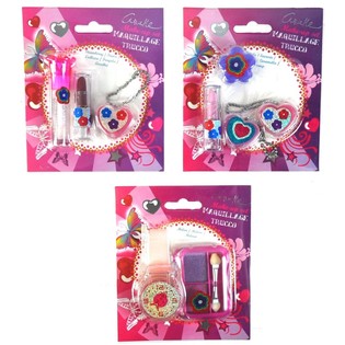 SETS DE MAQUILLAJE PARA NIÑAS EN TARJETA (9 uds.)