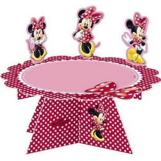 SOPORTE PARA TARTAS DISNEY MINNIE MOUSE (2 uds.)