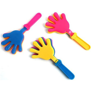 Manitas de Aplauso para Piñatas y Sorpresas (48 uds.)