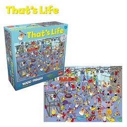 Puzzle That’s Life - The Gym, 1000 piezas (1 ud.)