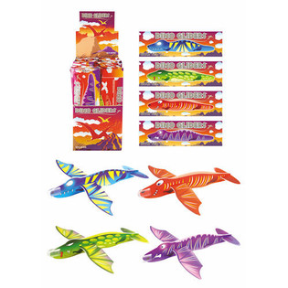 AVIONES PLANEADORES FIGHTER GLIDERS – MODELO: DINOSAURIO EN EXPOSITOR (48 uds.)