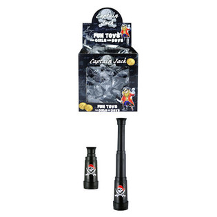 TELESCOPIO PIRATA EXTENSIBLE EN EXPOSITOR (48 uds.)