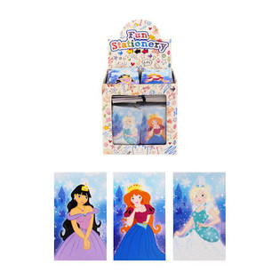 LIBRETA DE NOTAS – MODELO: PRINCESAS EN EXPOSITOR (168 uds.)