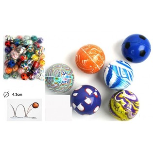PELOTAS SALTARINAS MEGA GRANDES – Ø4,3CM (48 uds.)