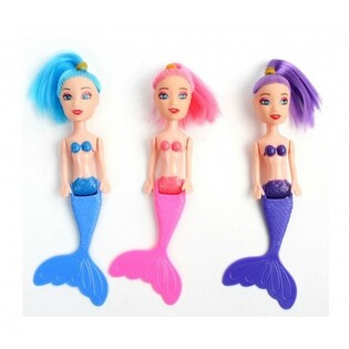 MUÑECAS SIRENA, aprox. 14 cm (48 uds.)