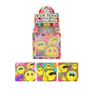 PUZLE SMILEY – 13 x 12 cm – EN EXPOSITOR (108 uds)