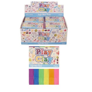 Plastilina de 6 colores (35g) - En expositor (72 uds.)