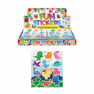 FUN STICKERS – MODELO: DINOSAURIO (120 uds.)