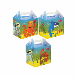 Caja Men&uacute; Infantil &ndash; SEA LIFE &ndash; 14 x 9.5 x 18 cm (24 uds.)