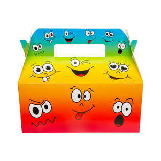 Caja de Menú Infantil Smiley - 22,5 x 12 x 9,5 cm (24 uds)