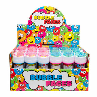 POMPEROS DE JAB&Oacute;N SMILEY, 25ML EN EXPOSITOR (24 uds.)