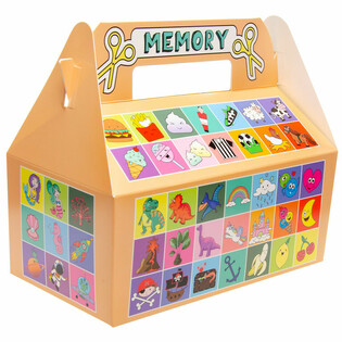 Cajas de Menú Memory Grandes - 22,5 x 12 x 9,5 cm (24 uds.)