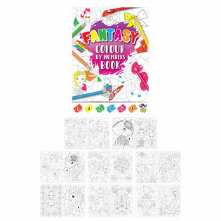 Libro de Colorear por Números para Niñas (48 uds.)