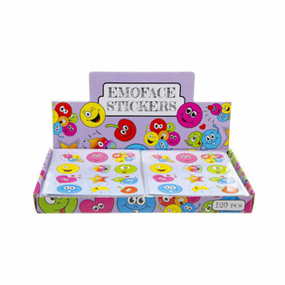 PEGATINAS DIVERTIDAS – MODELO: SMILEY (120 uds.)