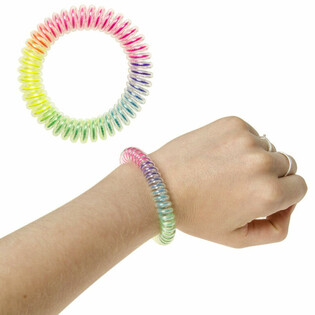 Pulseras Elásticas Arcoíris para Niños (48 Unidades)