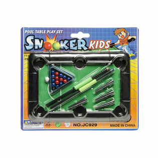 Mini Juego de Billar en Cartón (36 uds.)