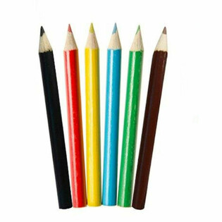 Set de 6 Lápices de Colores para Niños