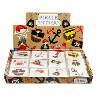 Tatuajes de Diversión - Pirata (48 paquetes)