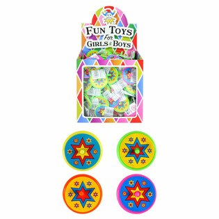 Pequeños trompos para piñata en expositor (240 uds.)