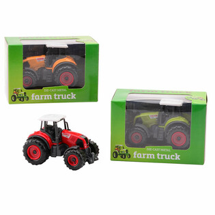 FARM MASTERS - TRACTOR DIE-CAST EN CAJA DE REGALO (12 uds.)