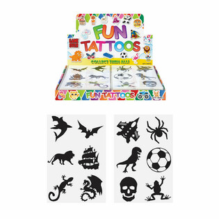 Expositor Tatuajes Fun - Ni&ntilde;os (96 ud)