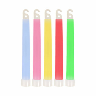 BARRITAS LUMINOSAS GLOW STICK - 15CM CON CORDÓN - COLORES MIX (25 uds.)