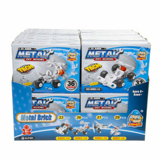 Expositor Construye tu Propio Vehículo de Metal (24 uds.)