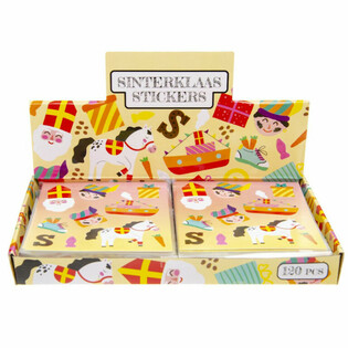 Pegatinas Divertidas - Modelo: Sinterklaas / San Nicol&aacute;s (120 ud.)
