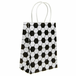 Bolsas de Papel para Regalo Fútbol 16x9x22 CM (12 unidades)