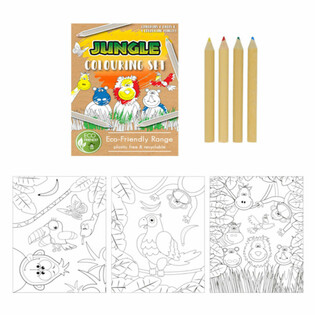 ECOLÓGICO – Set de Dibujo Animales de la Selva (25 uds)