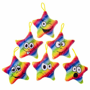 Estrellas de Peluche Arcoíris (24 ud.)