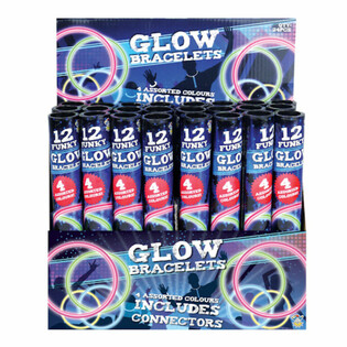 Pulseras Luminosas Glow - Expositor